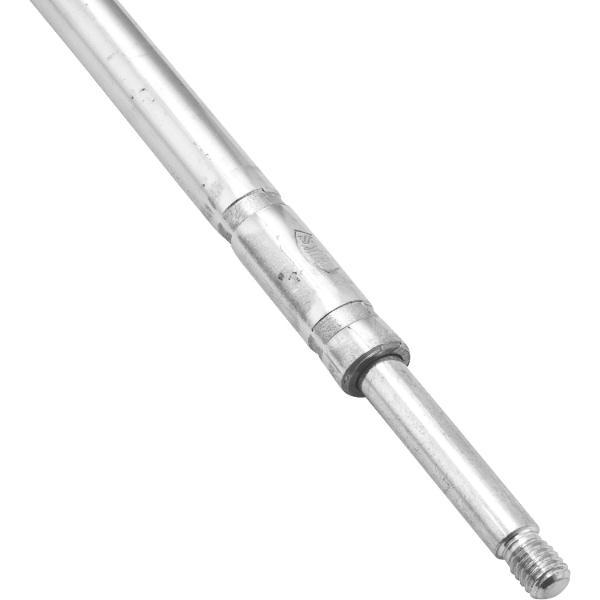 BKS Treibriegelstange 9006, 1010 mm, mit Gleitstopfen für oben, Stahl verzinkt