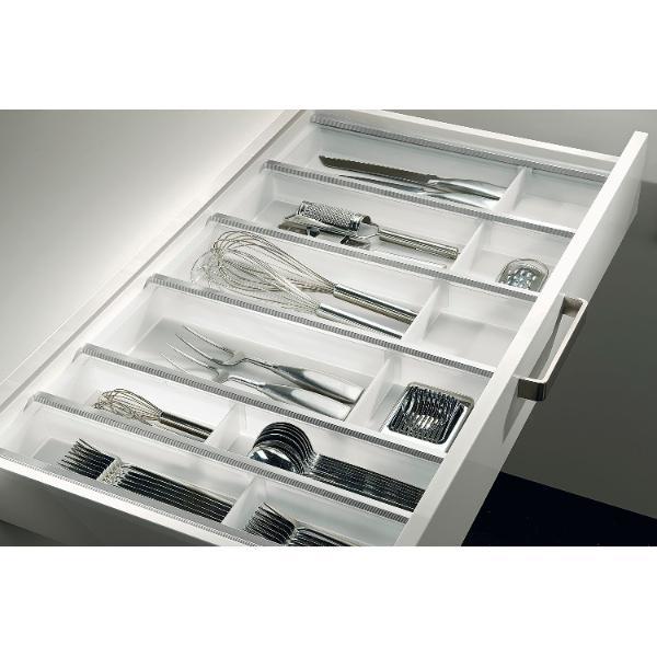 ninka Schubkasteneinsatz-Set Cuisio Korpusbreite 1200mm LEGRABOX Kunststoff Graphit
