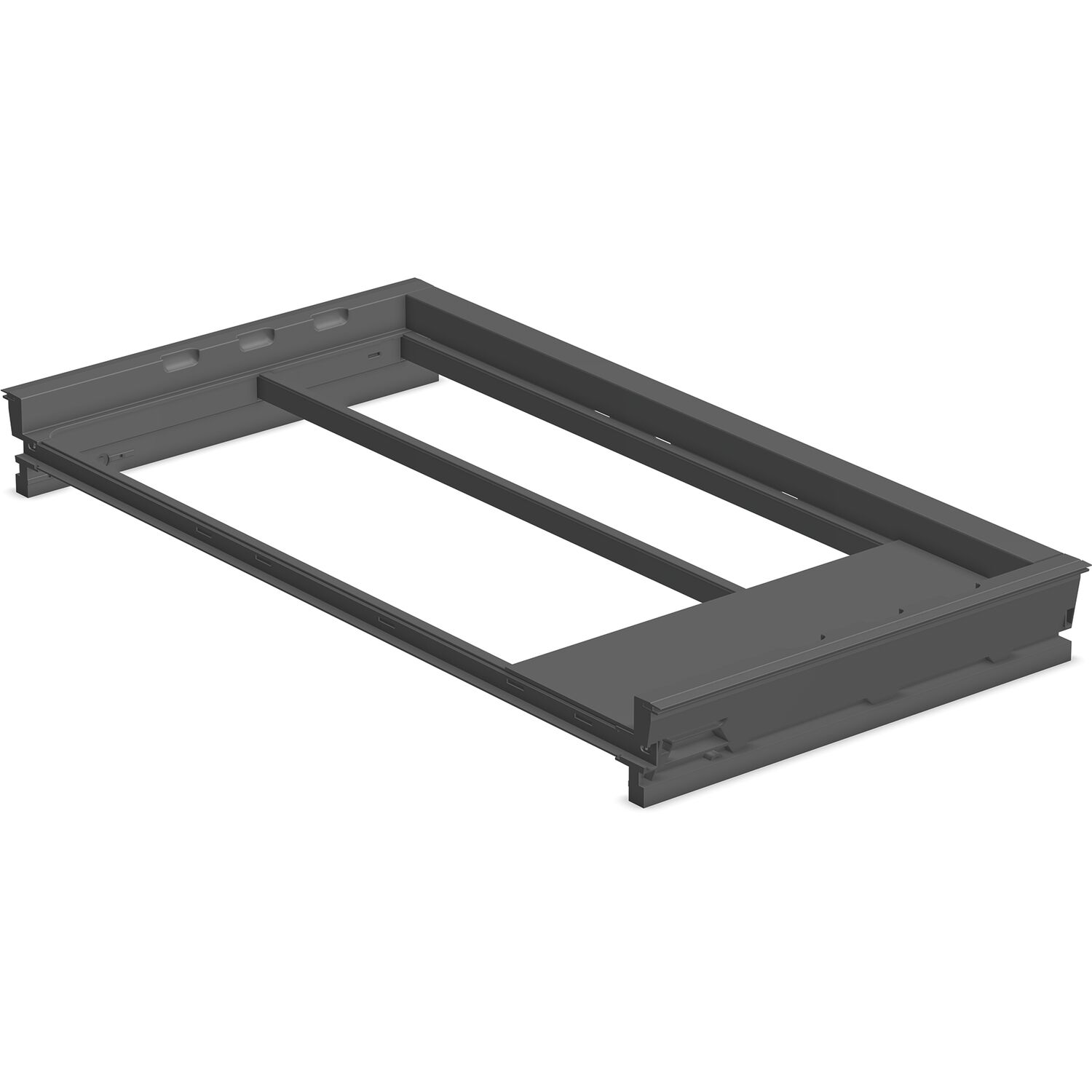 ninka Hängerahmen eins2fünf SERVO-DRIVE uno Korpusbreite 900mm Dunkelgrau