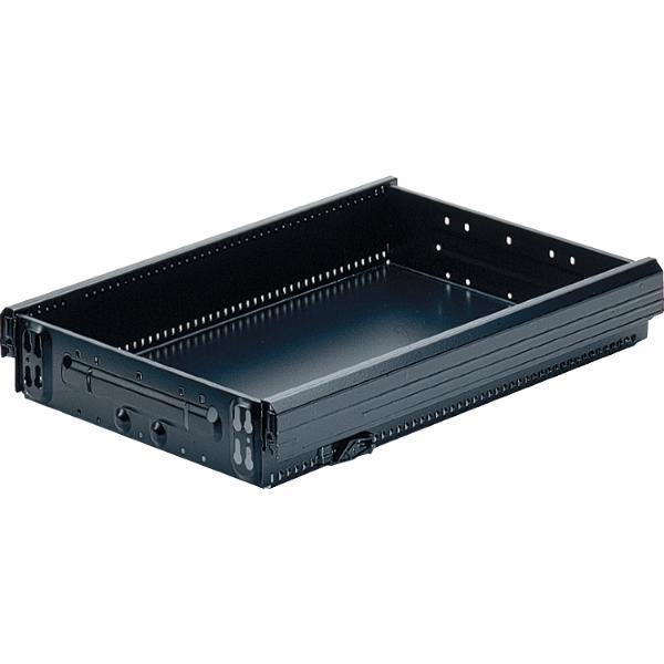 HETTICH Systema Top 2000 Stahlschubkasten 392 mm, 370 x 514 mm, schwarz