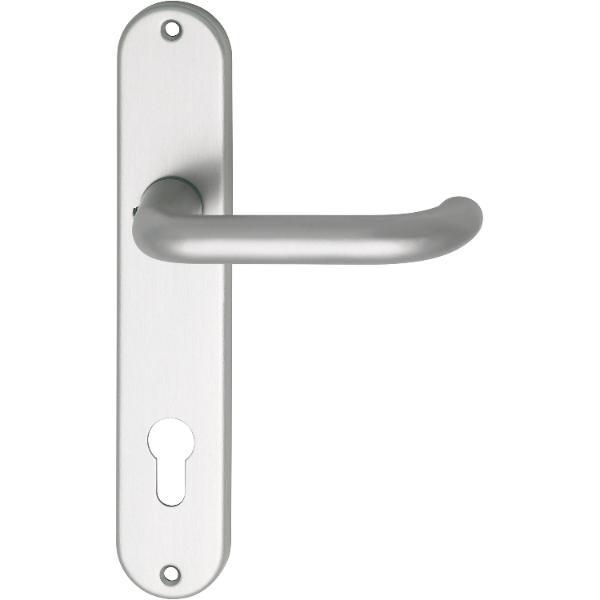 Wechselgarnitur SCH U - Form - auf Schild PZ 88, silber eloxiert
