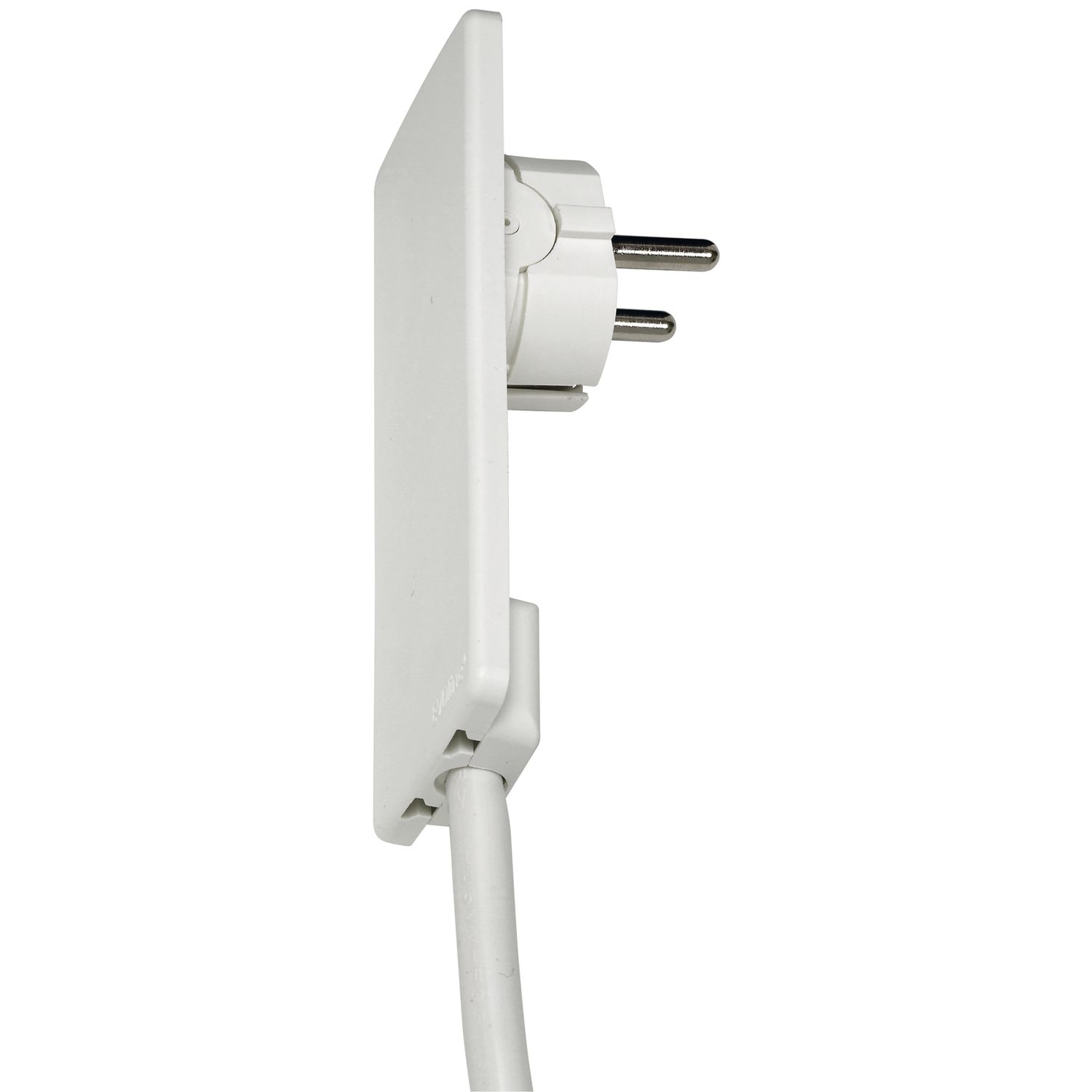 EVOline Plug-Schukostecker, max.3500 Watt, Kunststoff weiß
