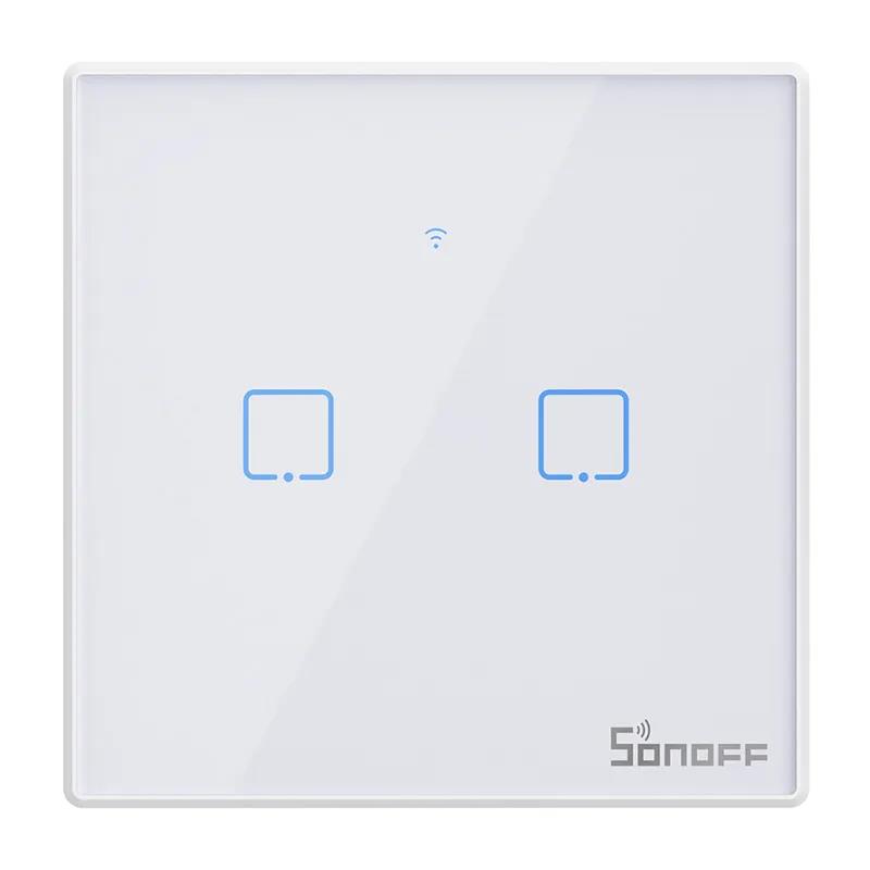 Sonoff WLAN-Wandschalter der SONOFF TX-Serie WiFi+RF433 T1 2fach
