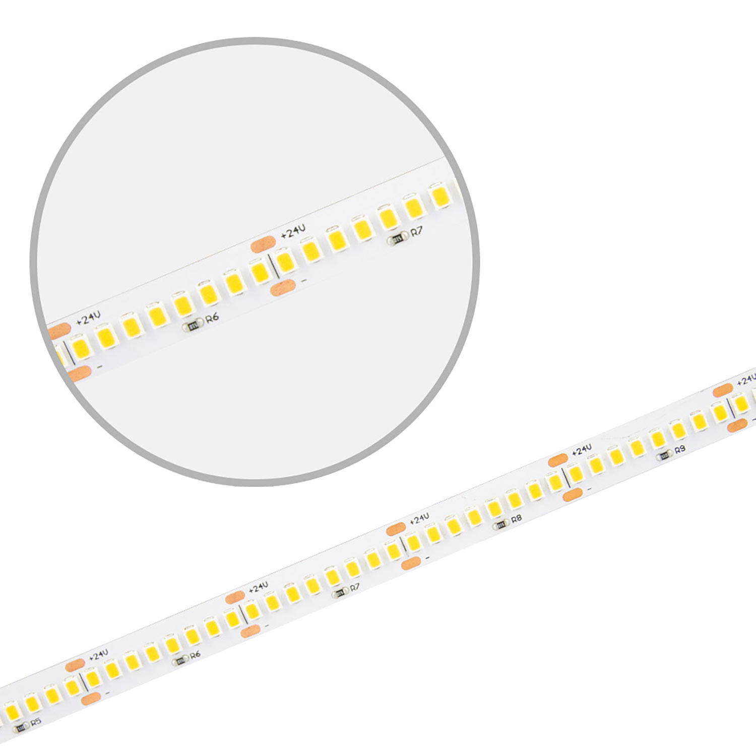 ISOLED LED HEQ927 Flexband High Bright 24V DC 22W IP20 2700K 135 lm/W 5m Rolle 240 LED/m