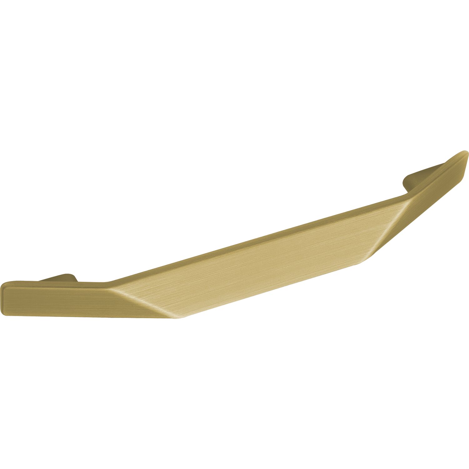 Citterio Line Griff Finn Lochabstand 160mm Breite 215mm zink gold matt satiniert