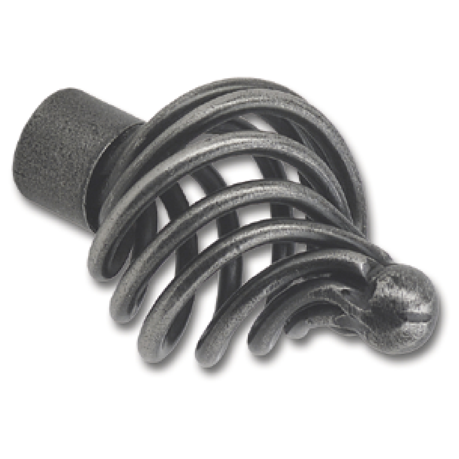 SIRO Knopf Cage ø 34 mm, Tiefe 50 mm, Stahl altzinn antik