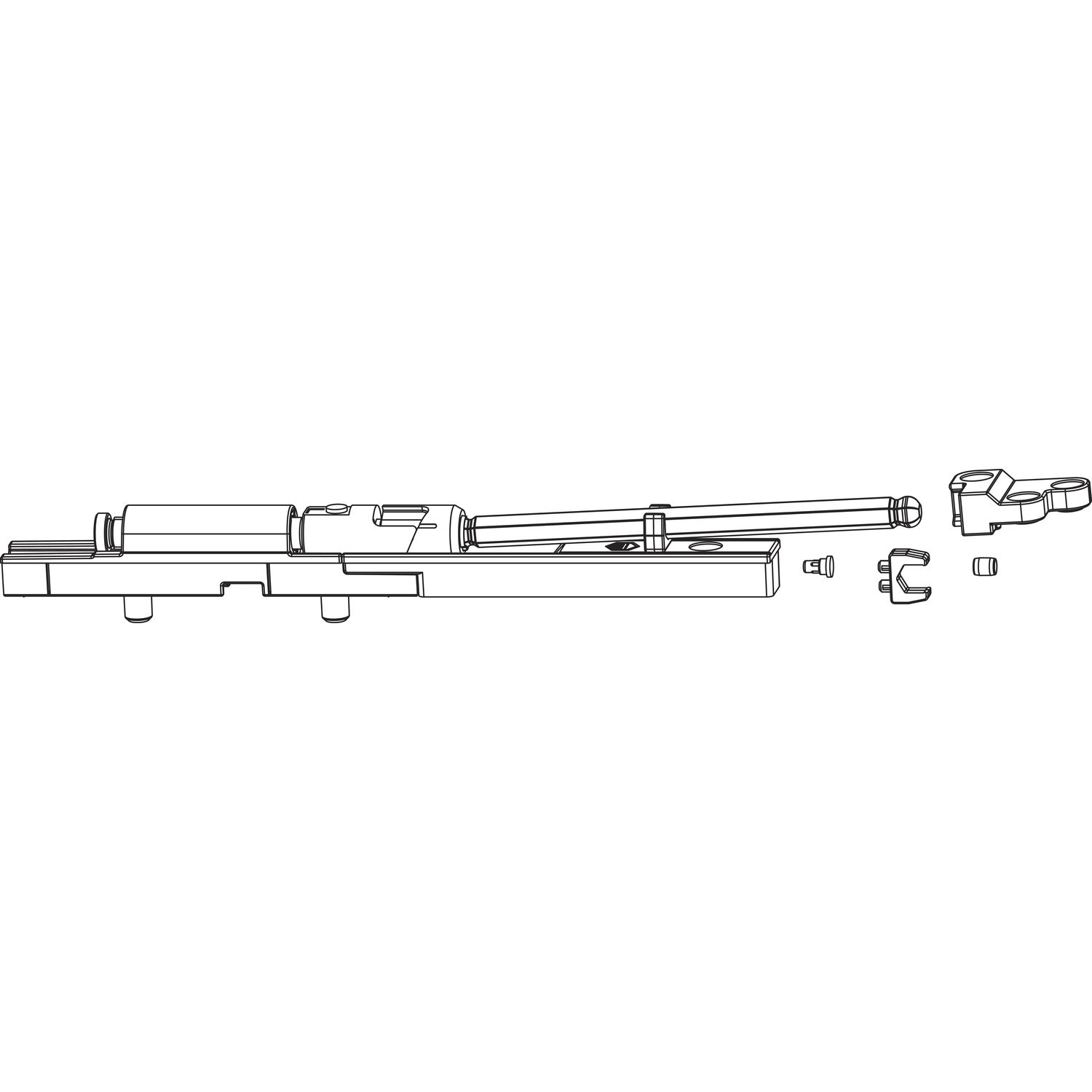 Maco #105339 MACO Lastabtragung POWER, Falztiefe 24 mm, 180 kg, links (105339)
