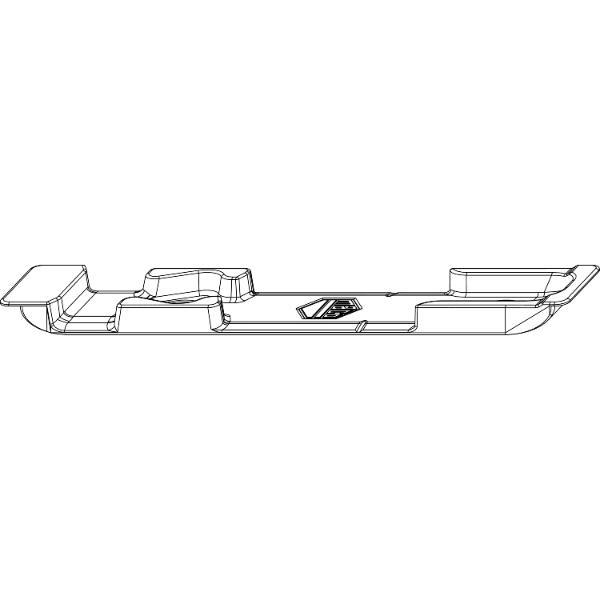 Maco #30274 MACO Kippschließteil senkrecht, Falzluft 4 mm, Versatz 9 mm, universal (30274)