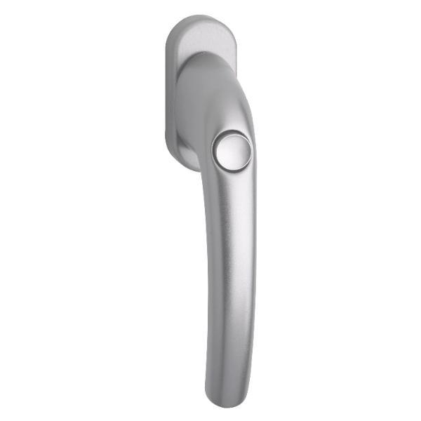 Hoppe Fenstergriff TOKYO Druckknopf 90° Vierkant 7x32mm Edelstahl-Effekt