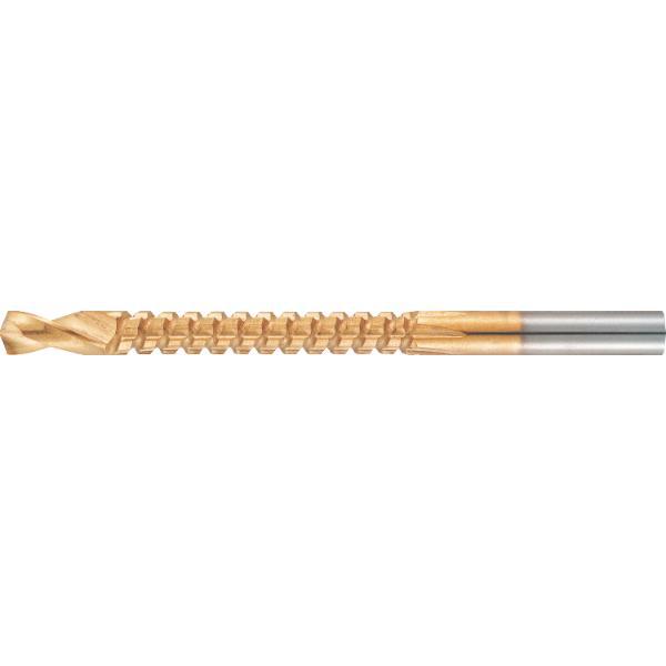 Alpen Universal-Fräsbohrer HSS-TIN Länge 93 mm Bohrer ø 6 mm