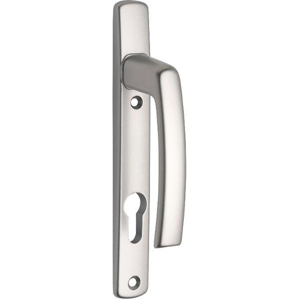Maco #101180 Drückerhalbgt. HARMONY - innen, LS PZ92, TS - 90 mm, ohne Kzs., silber