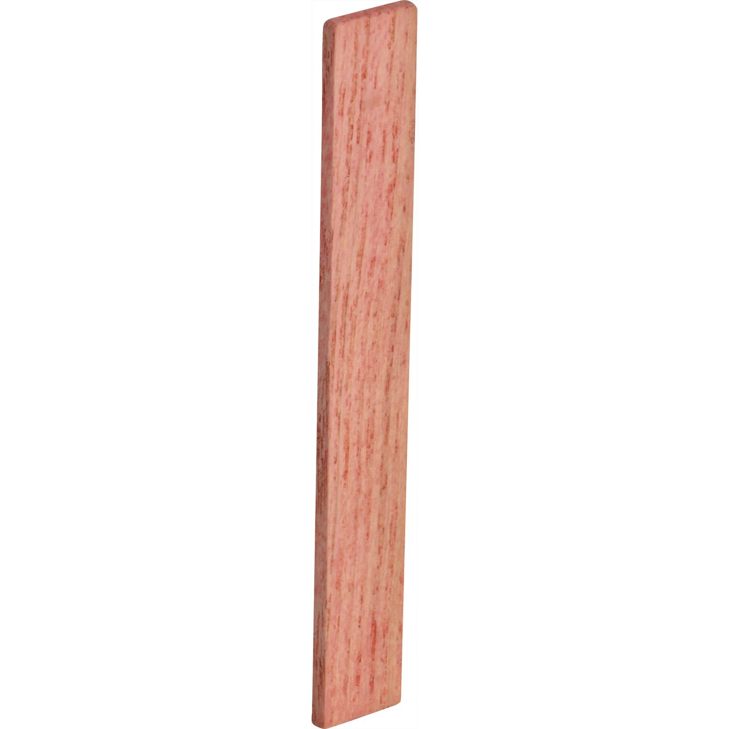Holzklotz Esche lackiert 80 x 8 x 2 rot (250 Stück)
