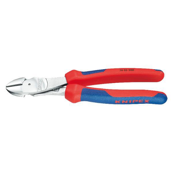 Knipex Kraft-Seitenschneider DIN 5749 2K-Griff Länge 180 mm