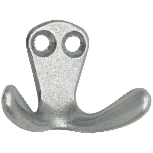 SIRO Doppelhaken Hapi Breite 44 mm, Höhe 33 mm, Aluminium poliert