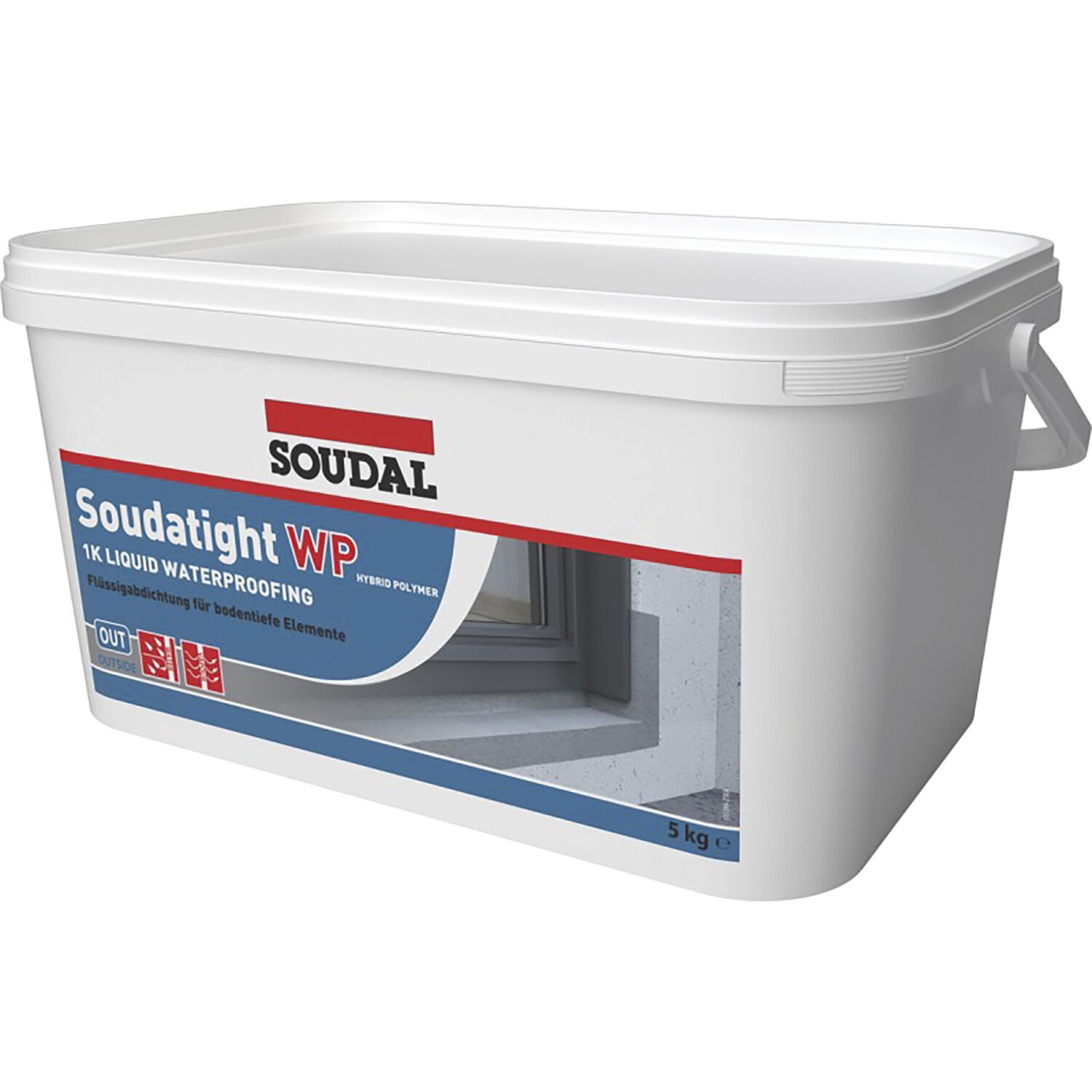 SOUDAL Soudatight WP grau 5kg Eimer
