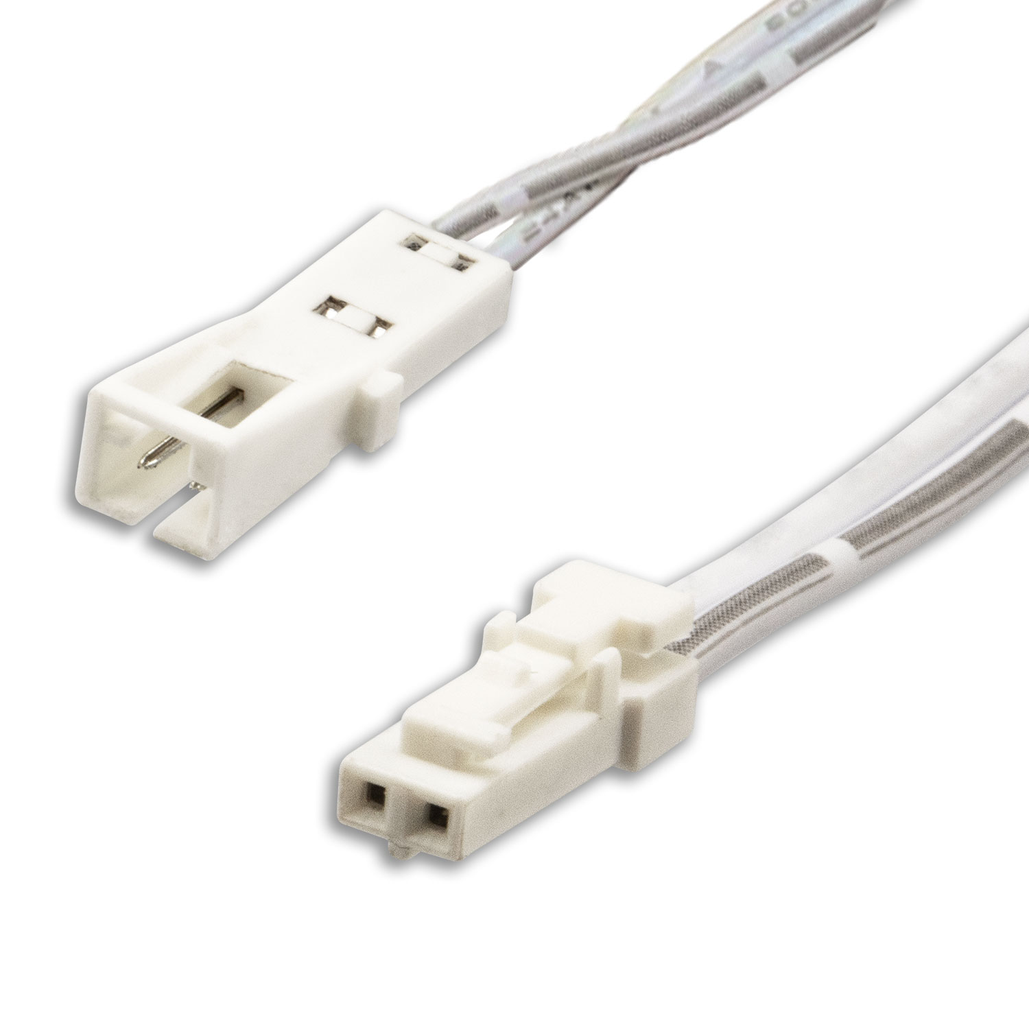 ISOLED MiniAMP Polaritätswechsler male-female 60mm 2-polig weiß max. 3A