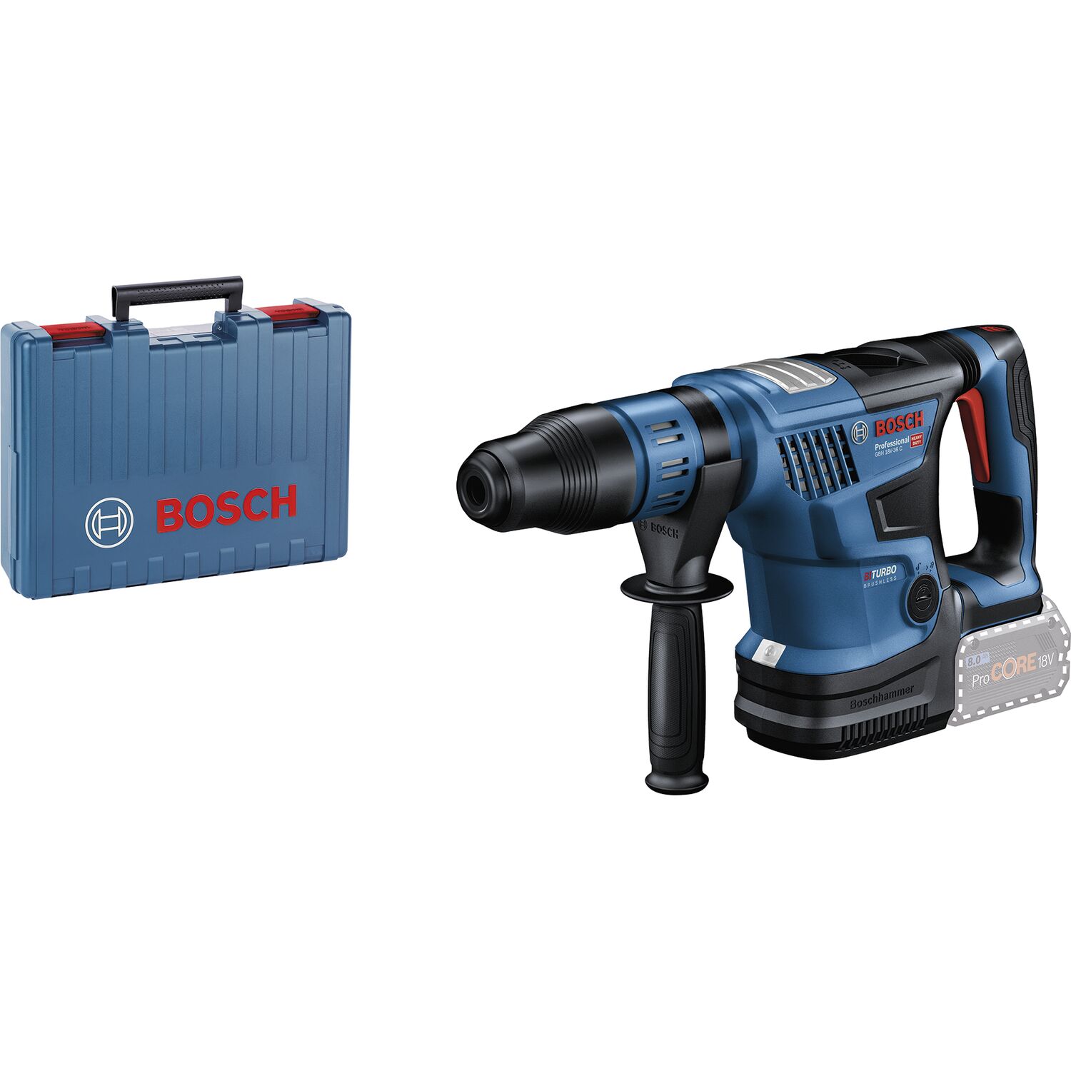 Bosch Akku-Bohrhammer GBH 18V-36 C 18 Volt