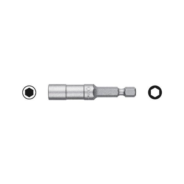Wera Universal Bithalter 890/4/1 mit Sprengring 1/4"sechskant Länge 57 mm