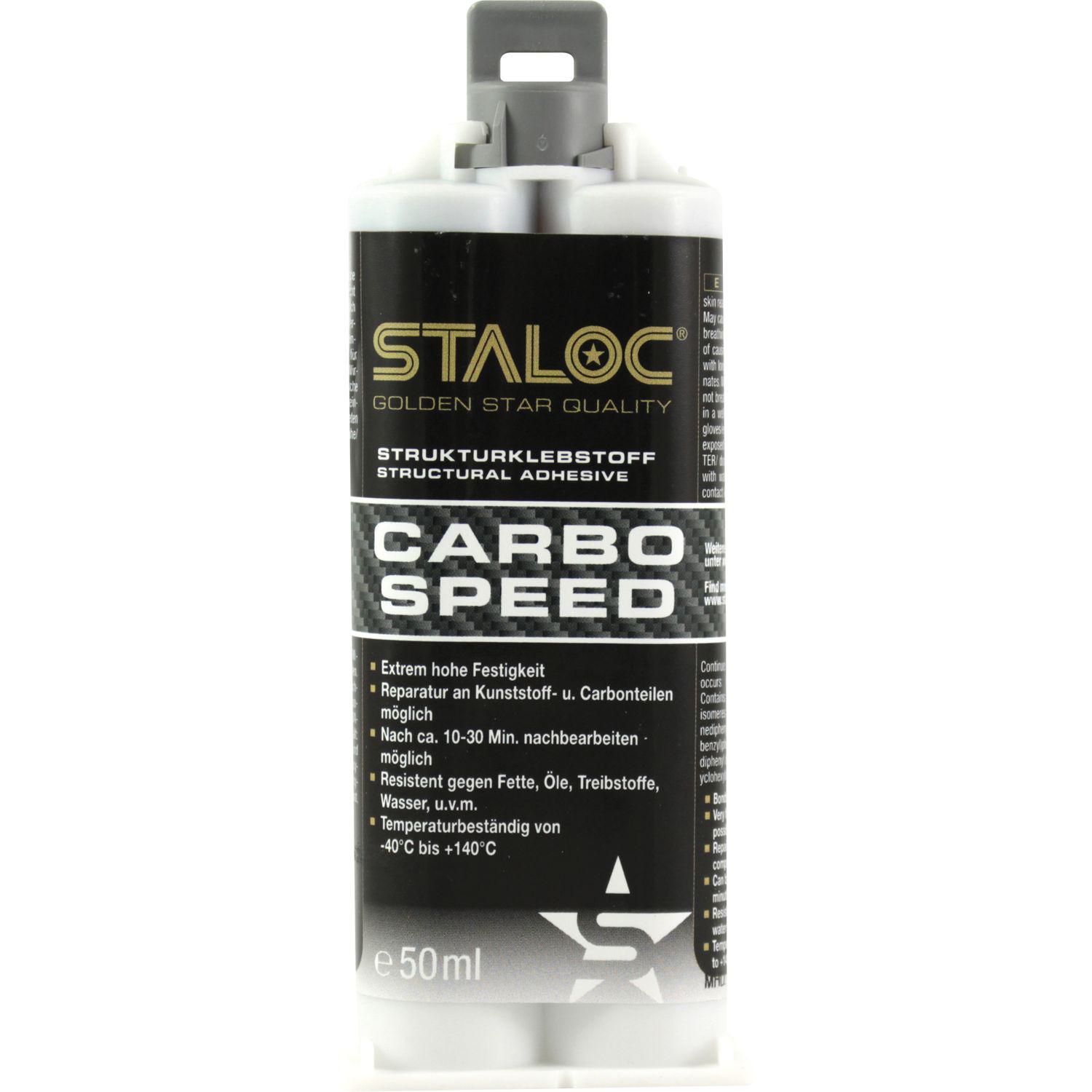 STALOC Carbo Speed 50ml schwarz, ohne Mischer