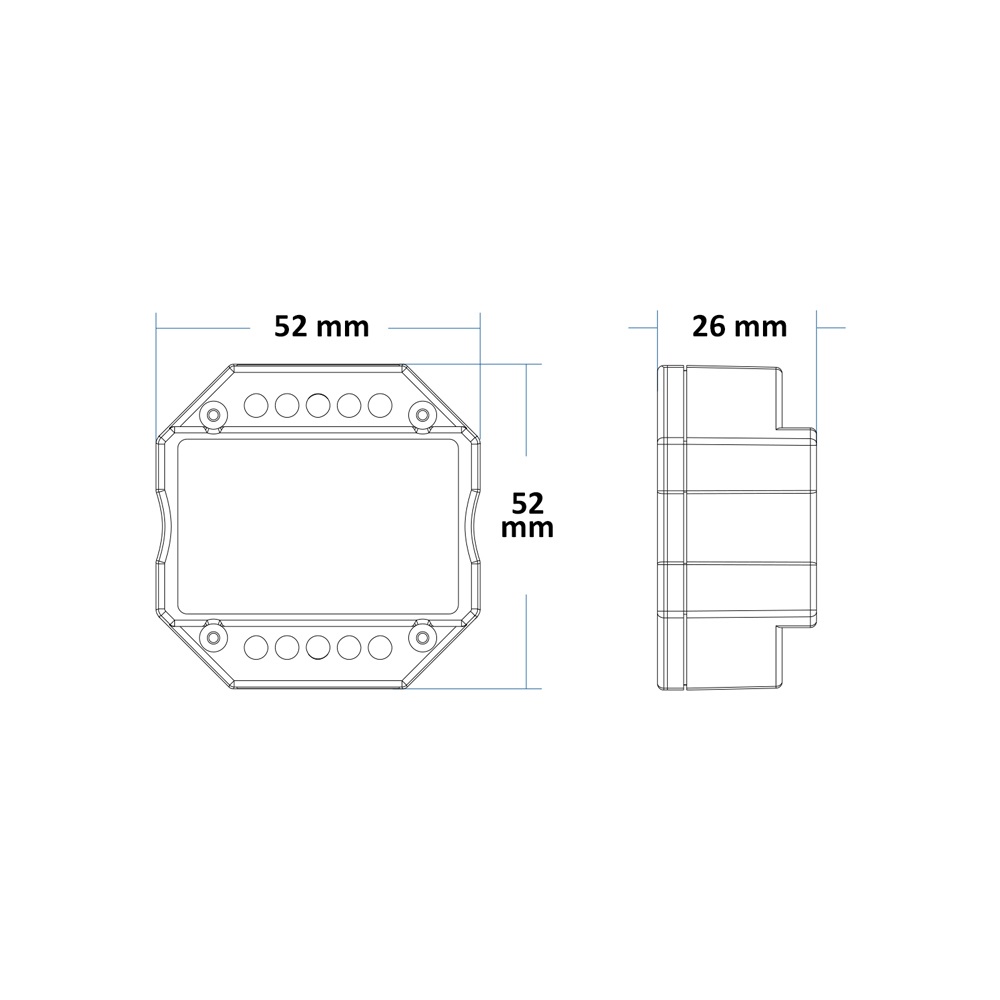 ISOLED Sys-Pro Push/Funk Mesh-Switch Ein/Aus 100-240V 360W