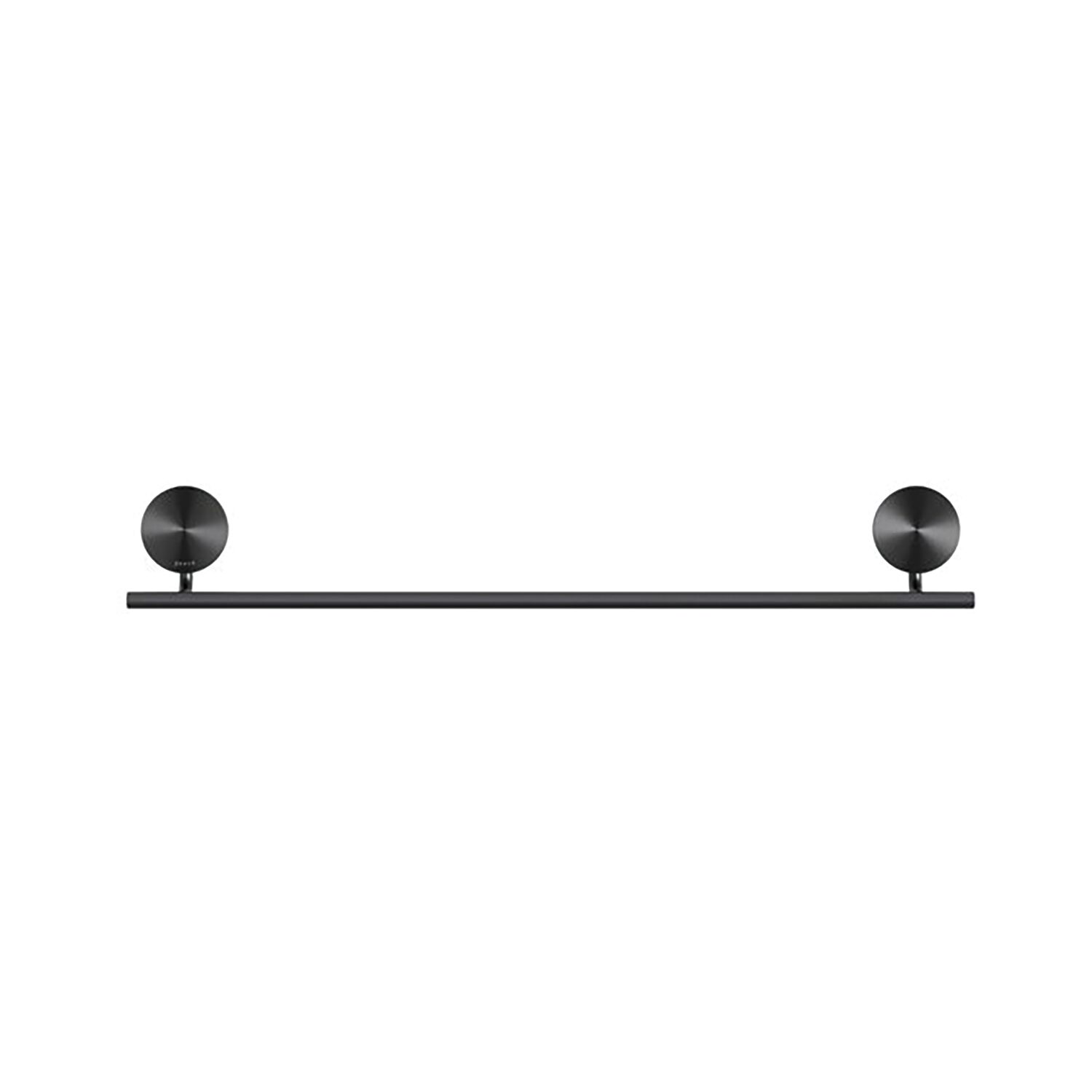 GEESA Handtuchhalter 450 mm Opal Metallfinish Schwarz gebürstet