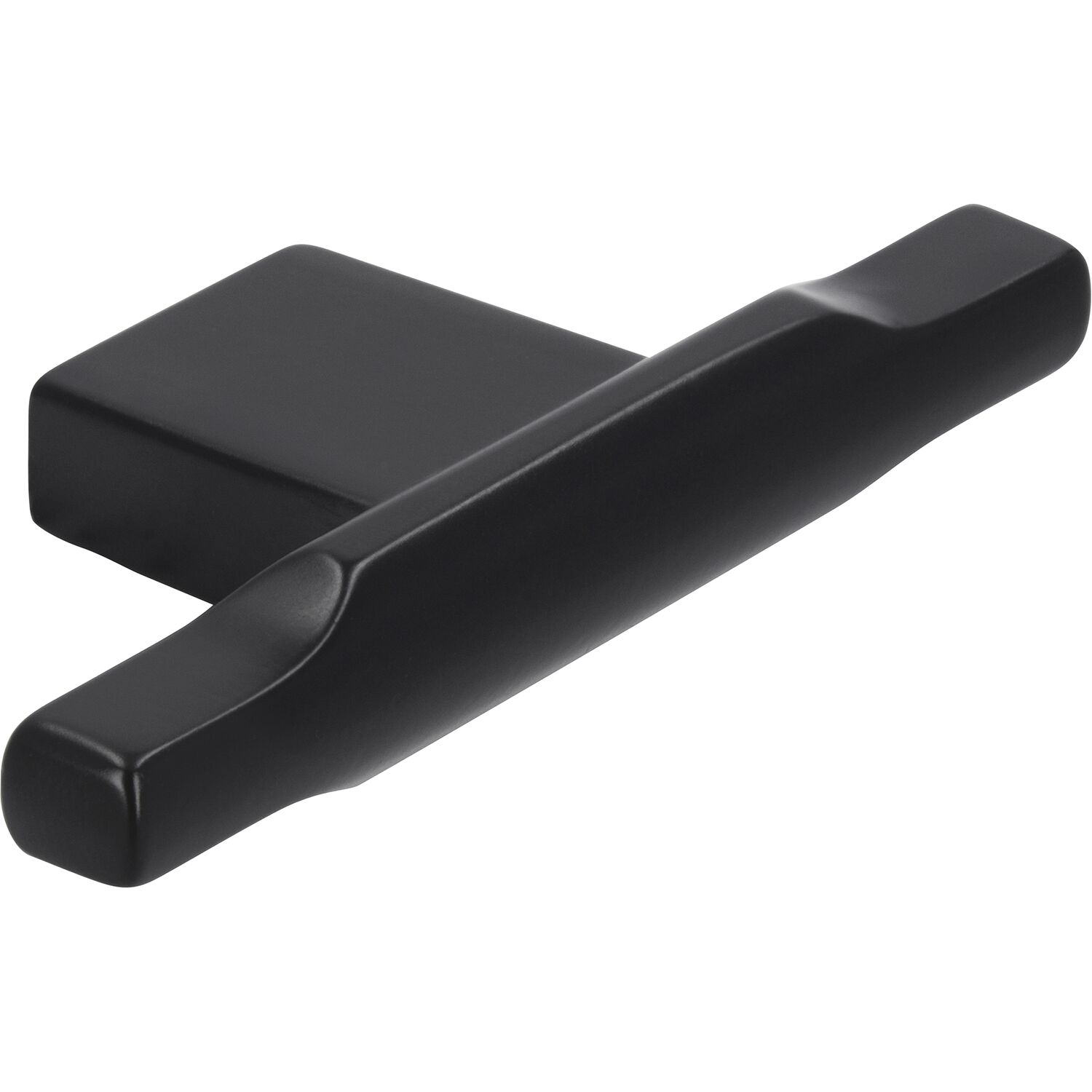 SIRO Möbelknopf Baton, Breite 70 mm, Zinkdruckguss schwarz matt