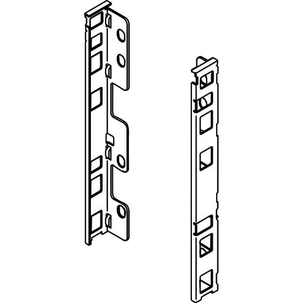 blum LEGRABOX Holzrückwandhalter Höhe C, Seidenweiß-matt