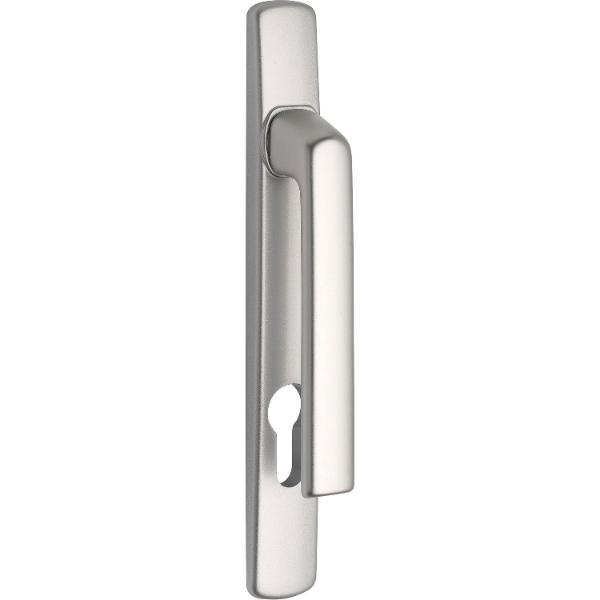 Maco #203220 Drückerhalbgt. HARMONY - nieder, LS PZ92, TS - 90 mm, ohne Kzs., silber