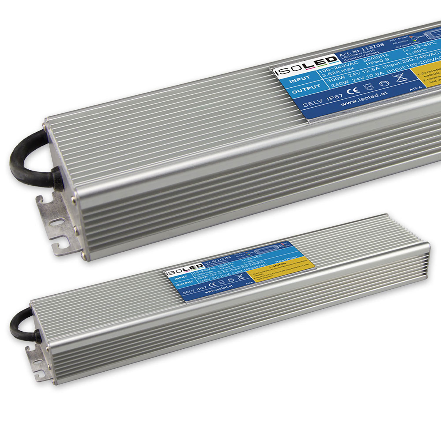 ISOLED LED Trafo 24V/DC 10-300W IP66 SELV