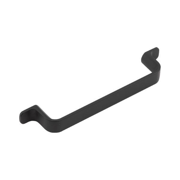 furnipart Griff Rio Lochabstand 128mm Breite 164mm zink schwarz matt