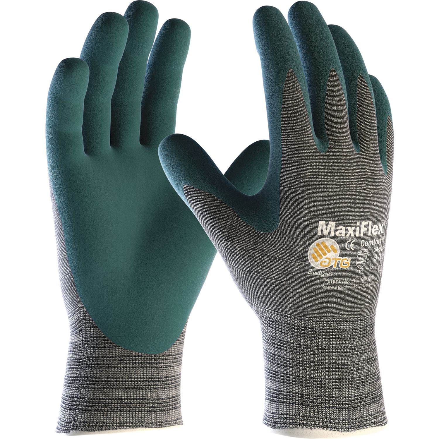 atg Schutzhandschuh MaxiFlex® Comfort 34-924 Größe 10 (12 Paar)