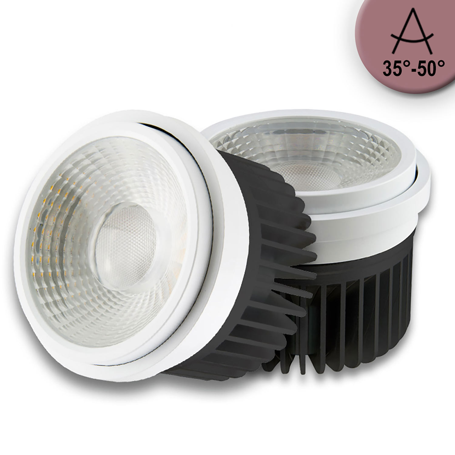 ISOLED AR111 Fresh Meat Light 30W 35°-50° variabel inkl. externem VG