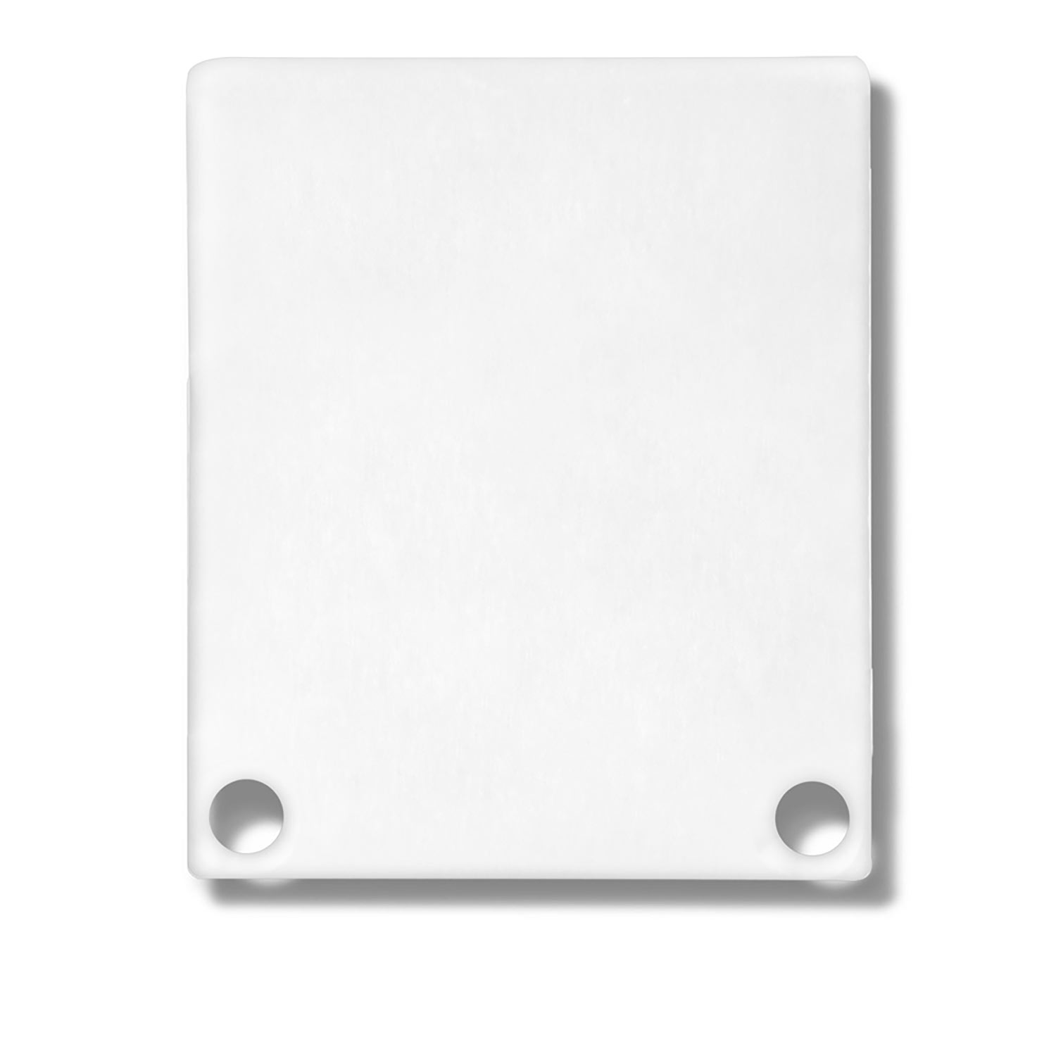 ISOLED Endkappe EC44 Alu weiß RAL 9010 für SURF/DIVE24 FLAT mit COVER11 2 STK inkl. Schrauben