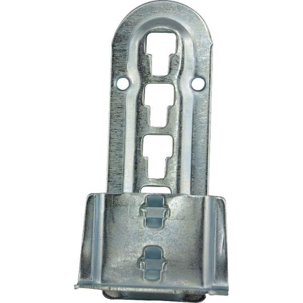 secOtec Bettbeschlag verstellbar 140mm verzinkt-gelb PE Bettbeschlag-Bettfix, 139,5 x 70 mm, Stahl galv. verzinkt