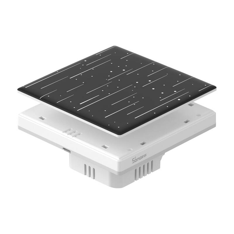 Sonoff TX Ultimate Smart Touch Wandschalterabdeckung Star 1fach