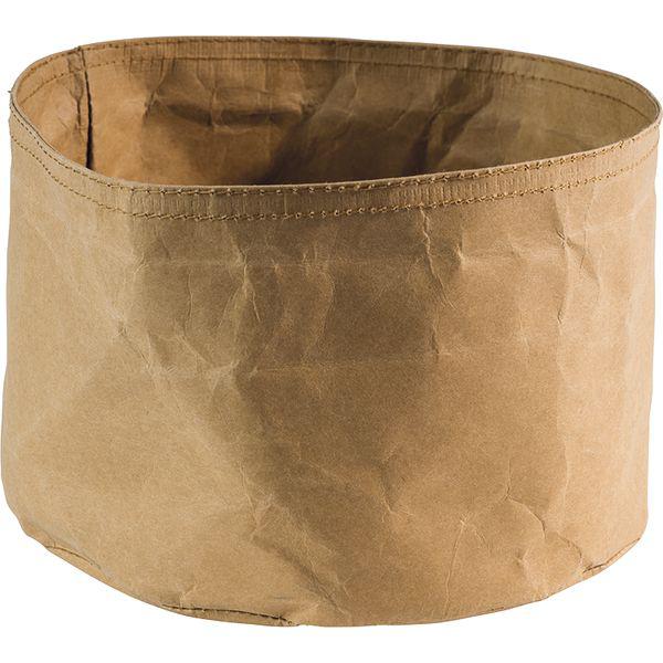 "Paperbag" Brottasche, Höhe: 130 mm, ø: 200 mm, beige