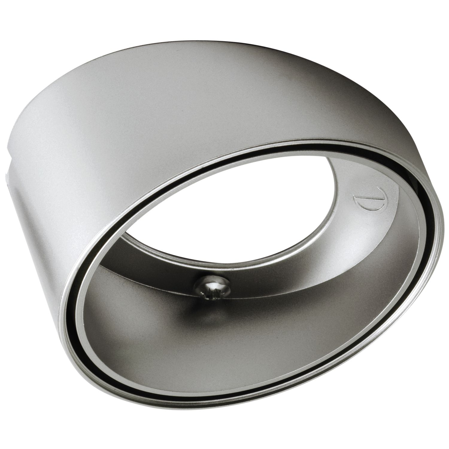 DOMUS Line Aufbauring Date schräg, ø 78,5 mm, H 39 mm, Edelstahl Effekt ()