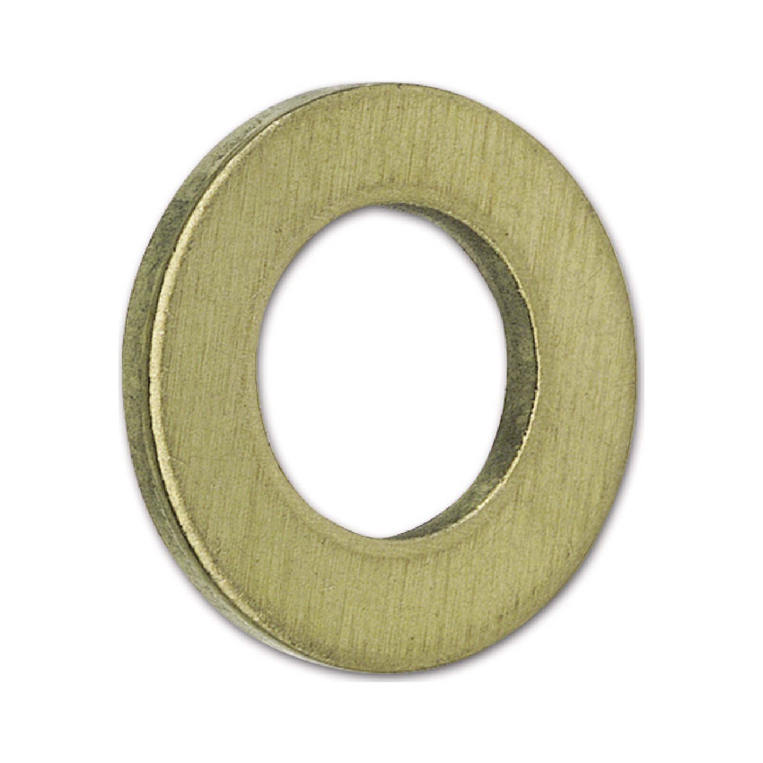 ISO7089 M20 Messing blank Scheibe ohne Fase (~DIN125) (50 Stück)