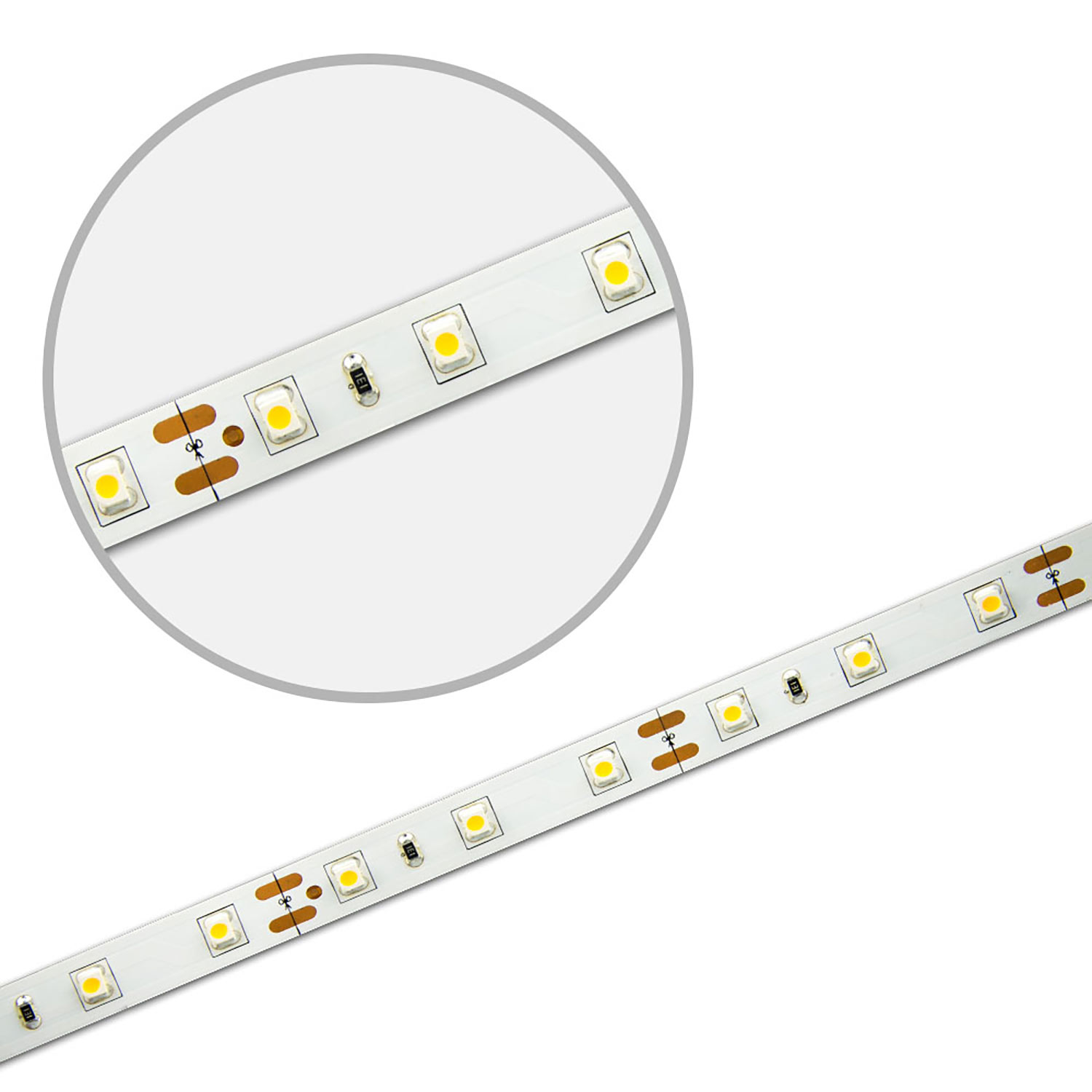 ISOLED LED SIL830 Flexband 12V DC 4,8W IP20 3000K 5m Rolle 60 LED/m