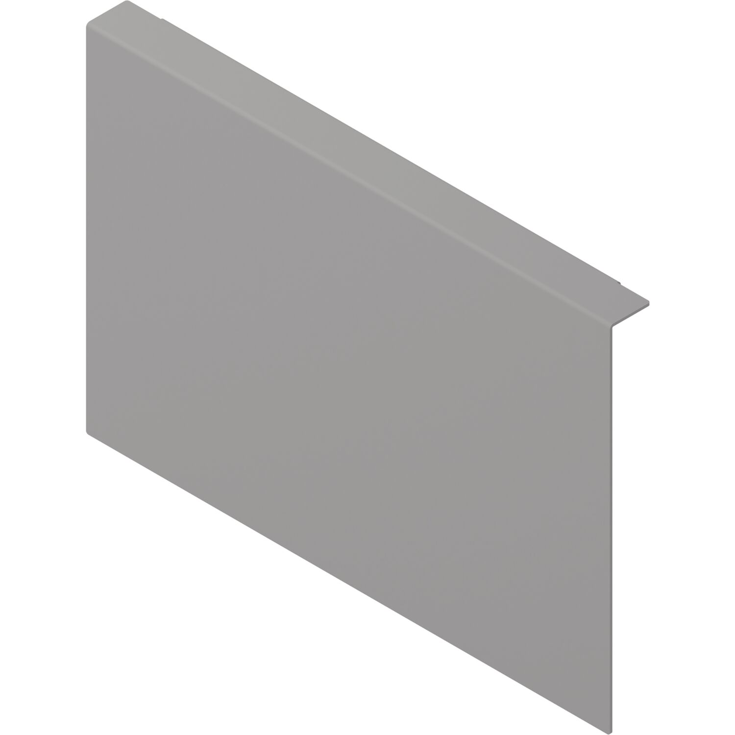 blum AMBIA-LINE Adapterprofil Höhe C, B218mm, Stahl Indiumgrau