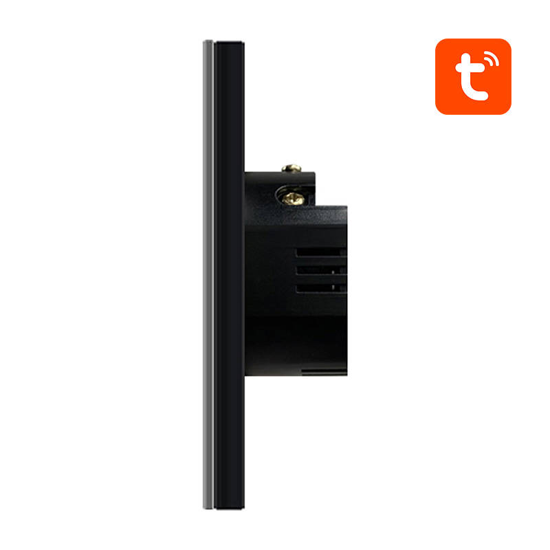 Avatto Smart Lichtschalter ZigBee 2fach TUYA (schwarz)