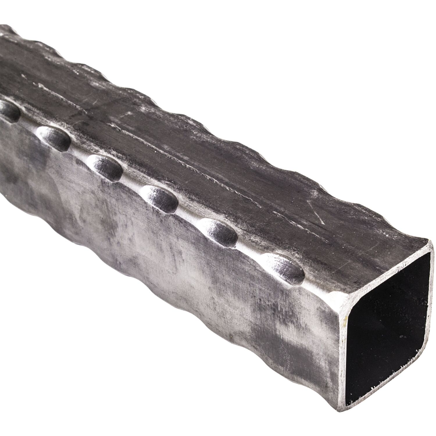 IAM DESIGN Rohr 30 x 30 x 2,5, Länge 3000 mm, Schmiedeeisen gehämmert