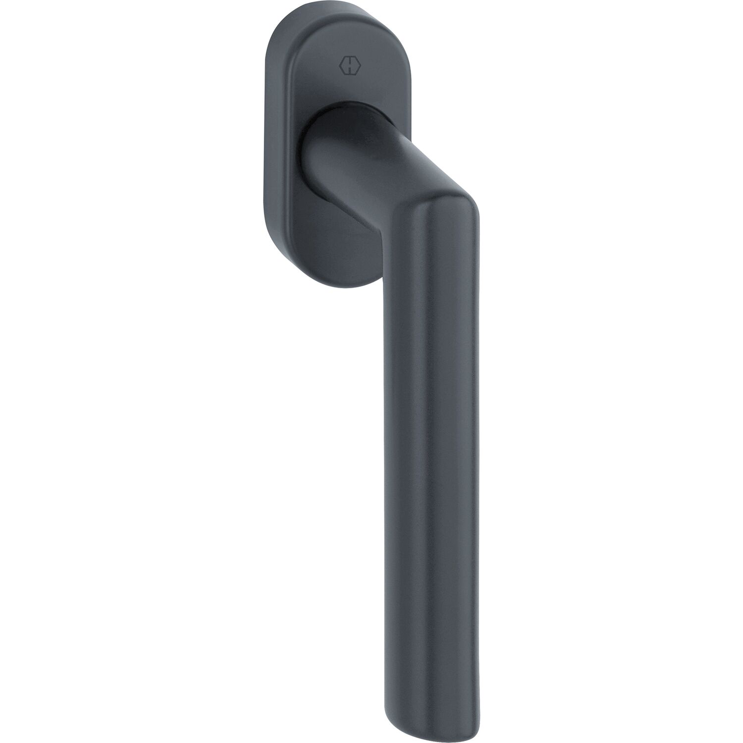 Hoppe Fenstergriff AMSTERDAM Vierkantstift 7x32mm Edelstahl schwarz matt