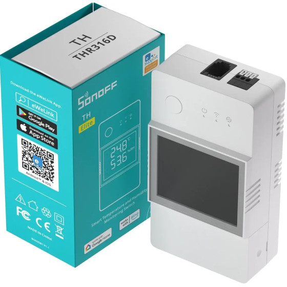 Sonoff TH Elite Smart Temperatur- und Feuchtigkeitsüberwachungsschalter