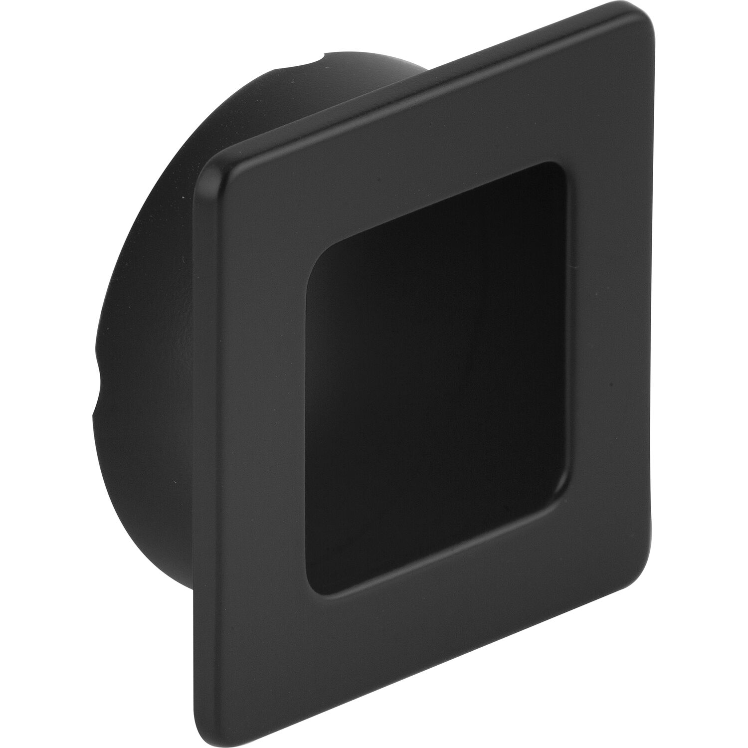 ESTAMP Muschelgriff Annea Breite 39mm Einlass ø 35mm zink schwarz matt lackiert