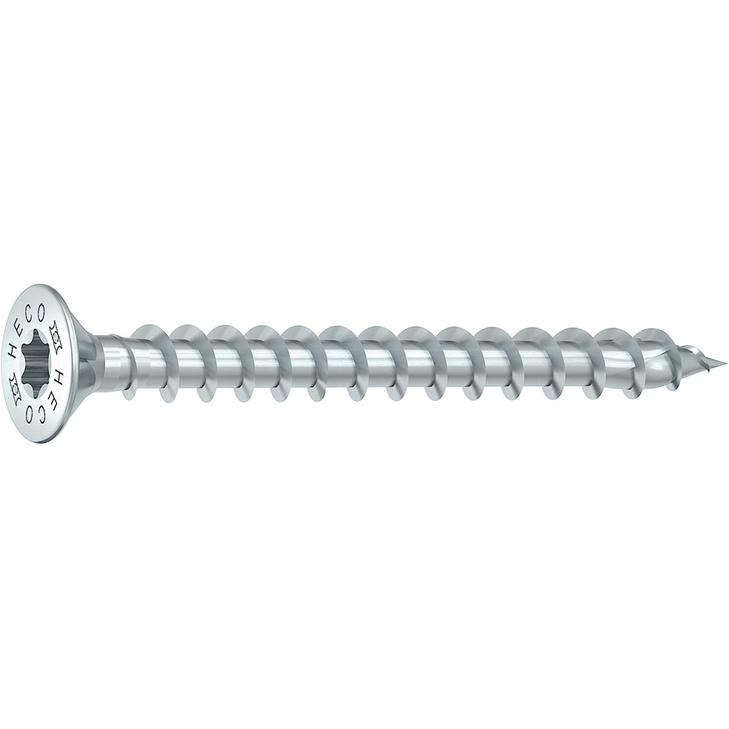HECO-TOPIX-PLUS Holzbauschraube Senkkopf 6.0x 40 VVG HD30 verzinkt (200 Stück)