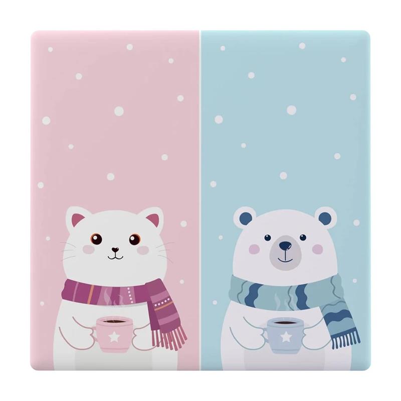 Sonoff TX Ultimate Smart Touch Wandschalterabdeckung Cartoon 2fach