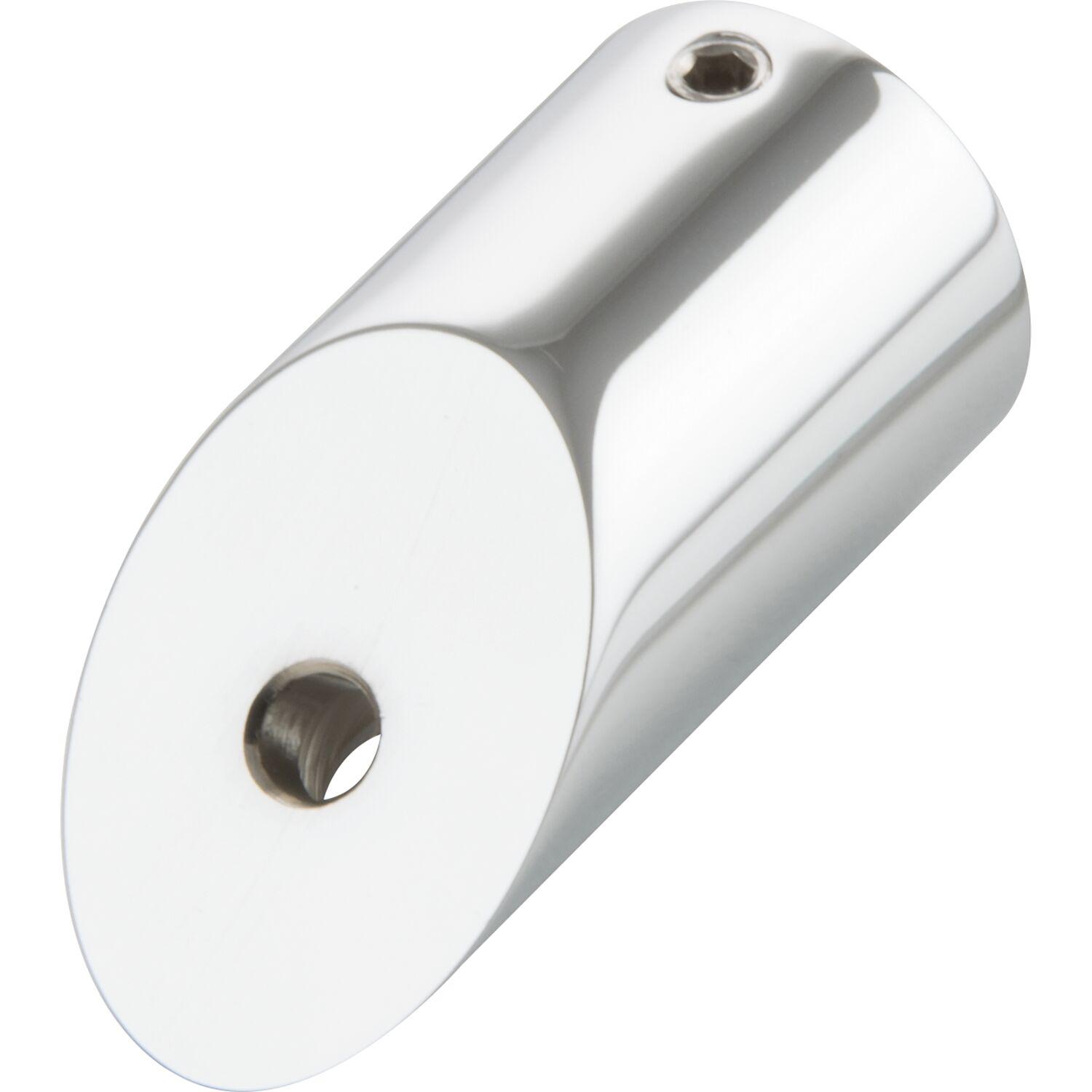 Steelbase Wandhalter für Stabilisationsstange SBA, 45°, Messing verchromt poliert
