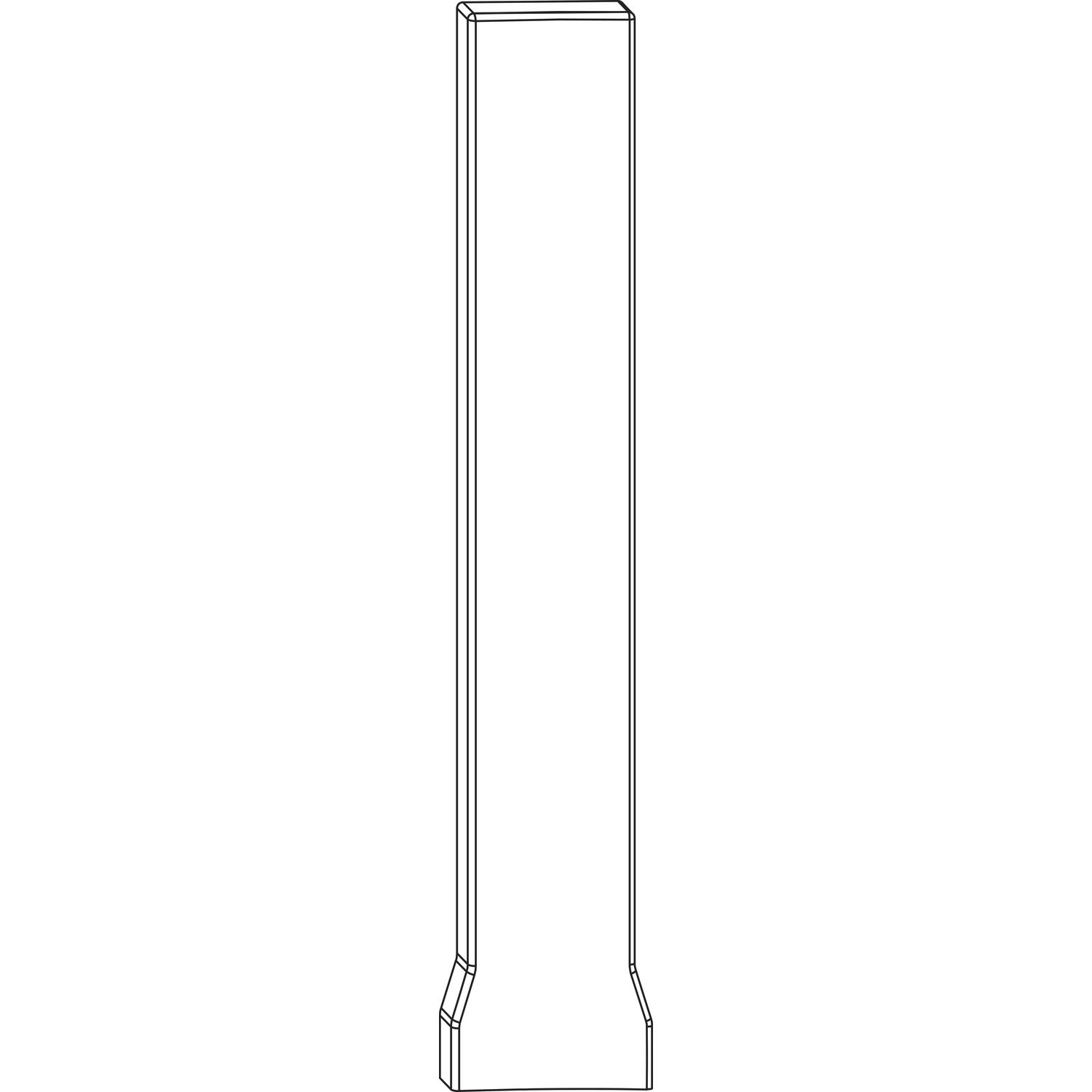 Roto ROTO NX Abdeckkappe Ecklager P Lasche PVC R01.1 natursilber