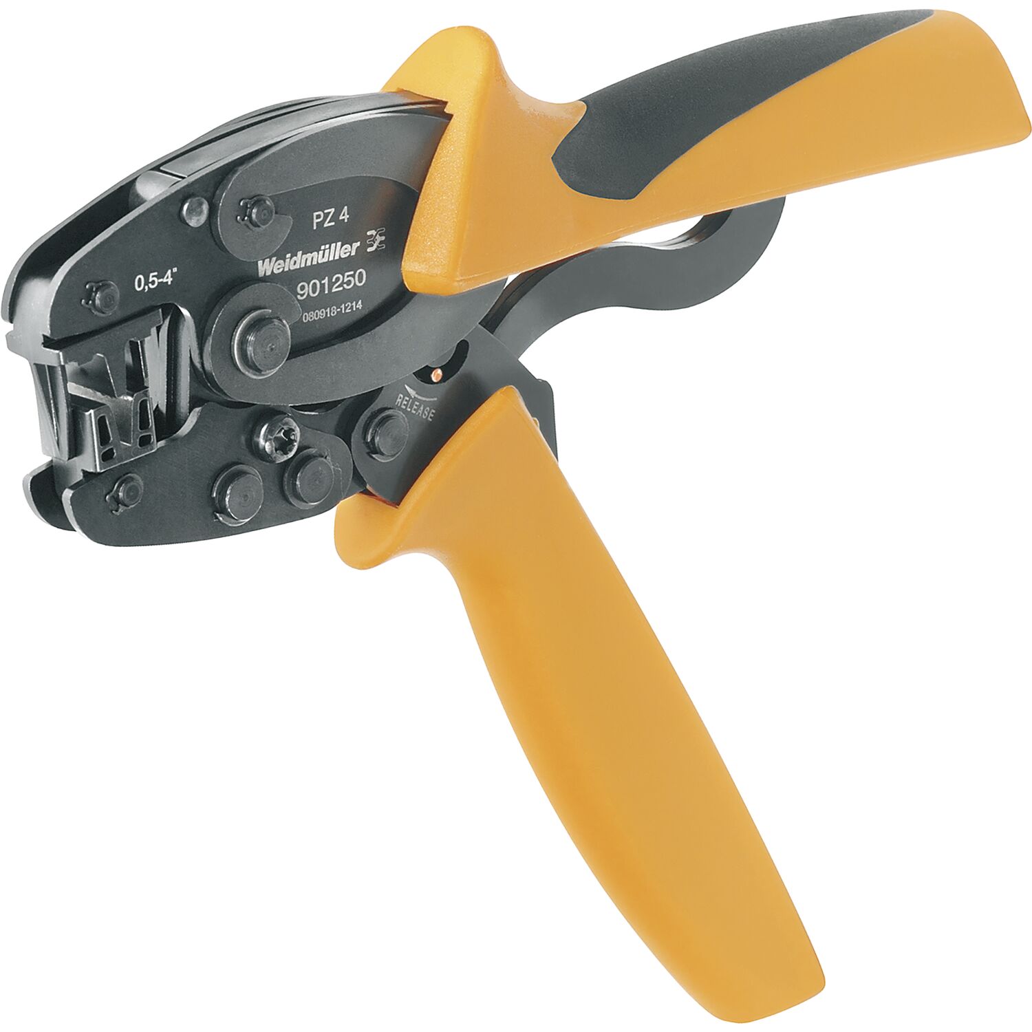 Weidmüller Crimpzange PZ 4 AWG 21-12 Crimpbereich 0.5-4 mm² Länge 200 mm
